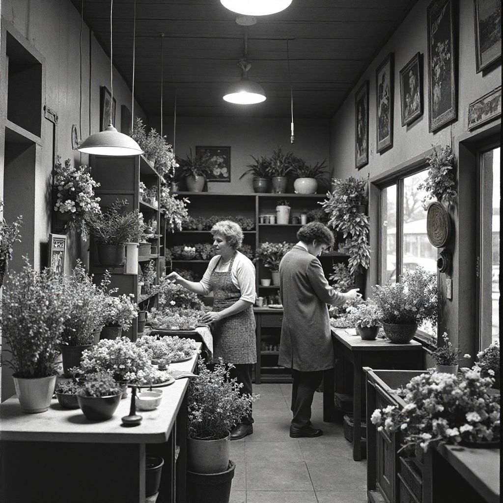 Historical photo of Bloom & Blossom beginnings